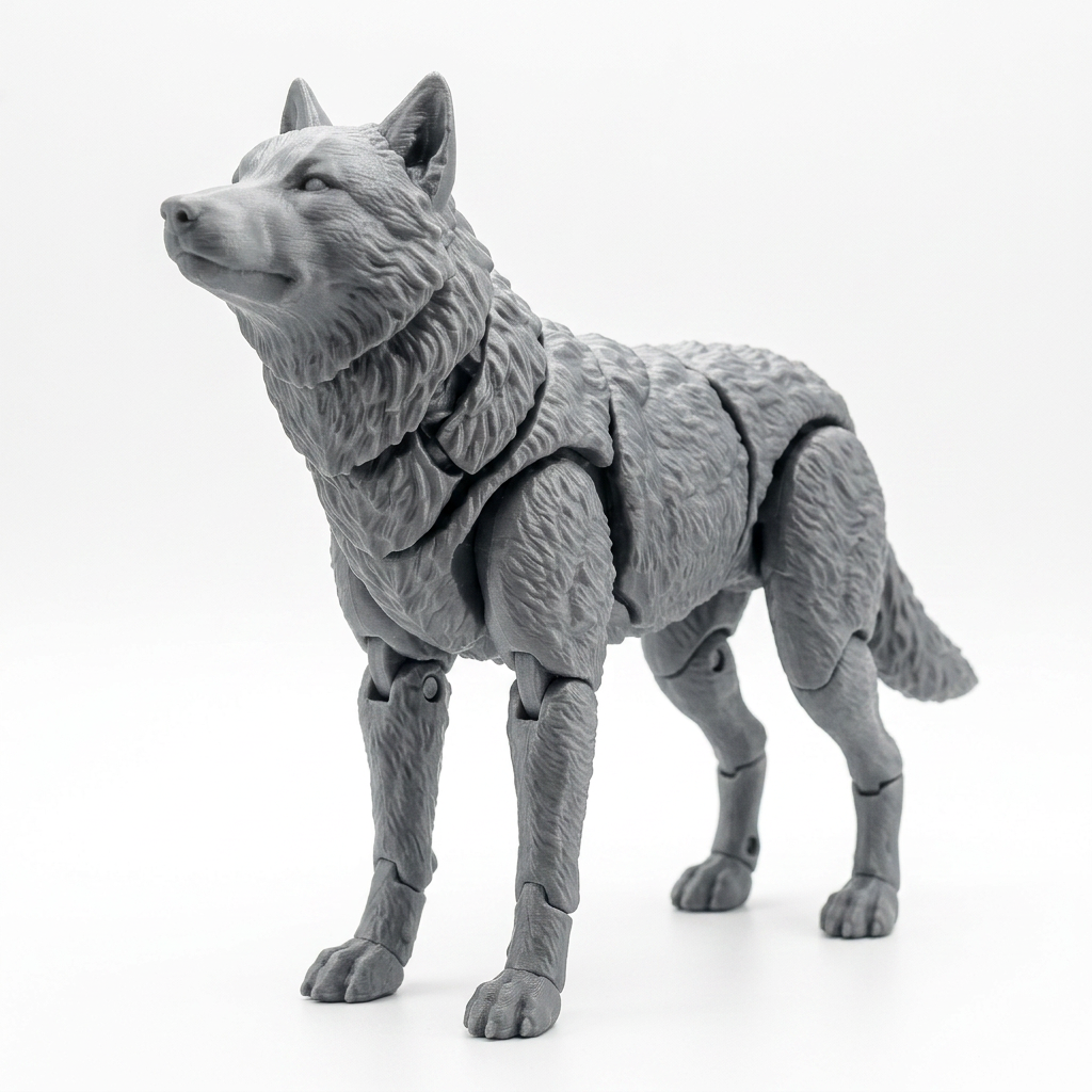 Articulated Flexi Wolf